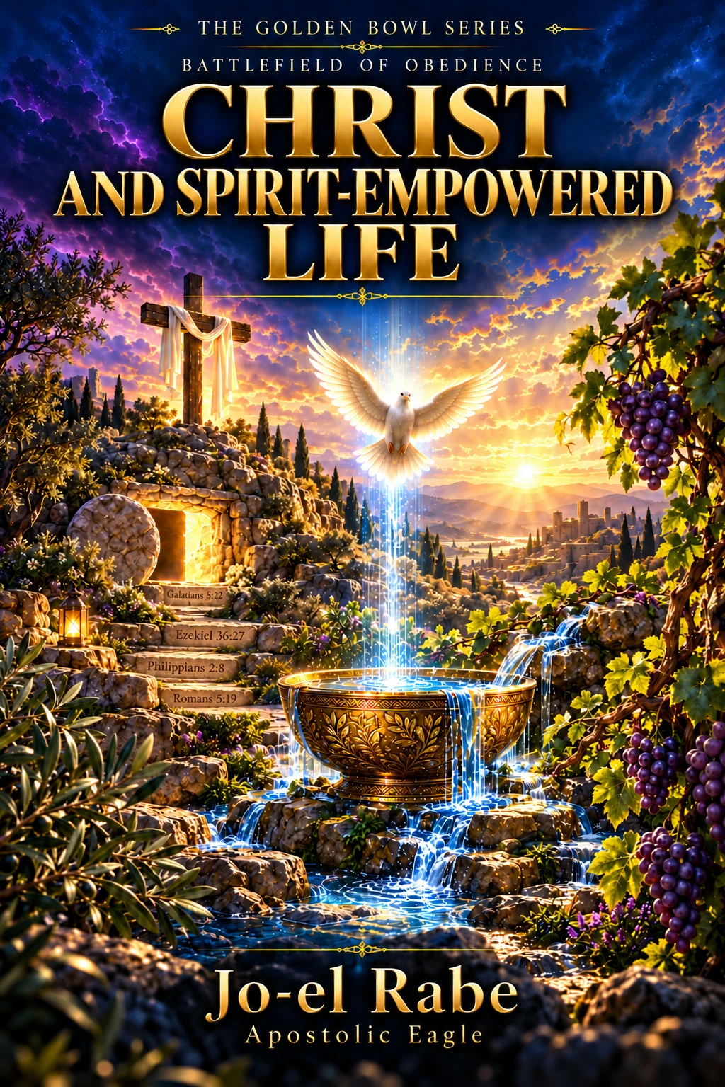 Christ and Spirit-Empowered Life — cover concept by Jo-el Rabe, The Battlefield of Obedience