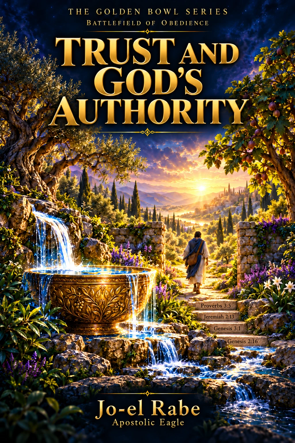 Trust and God’s Authority — cover concept by Jo-el Rabe, The Battlefield of Obedience