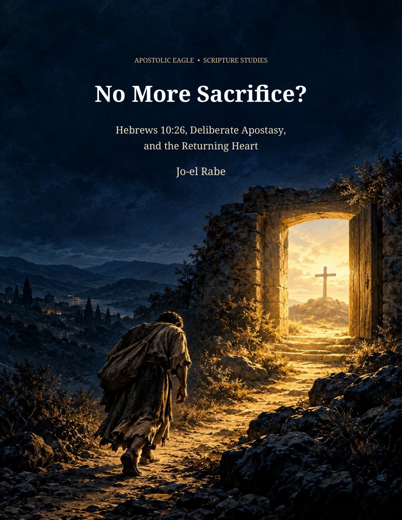 No More Sacrifice? booklet cover