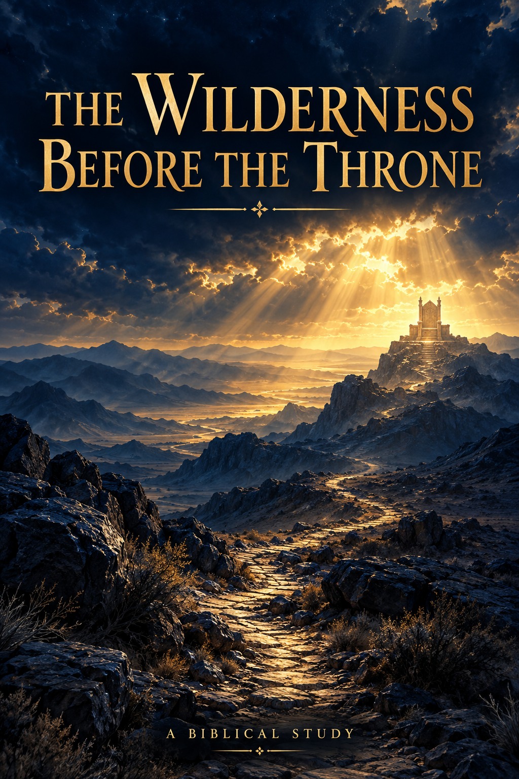 The Wilderness Before the Throne booklet cover